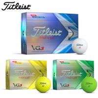 タイトリスト VG3 vg3 ゴルフボール ボール 1ダース(12球入り) 2023年継続モデル (日本正規品) | 美-健康ゴルフ
