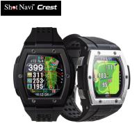 ショットナビ クレスト SHOT NAVI CREST 腕時計型タイプ GPS ゴルフナビ  ゴルフウォッチ | 美-健康ゴルフ