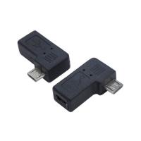 変換名人 変換プラグ USB mini5pin→microUSB 右L型 USBM5-MCRLF | B-サプライズ