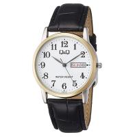 腕時計 Q&amp;Q メンズ ゴールド ホワイト シチズン A206-504 | B-サプライズ