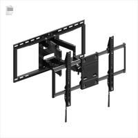 朝日木材 テレビ用 壁掛け金具 フルモーションタイプ 42V〜86V推奨 FLM−006−BK | B-サプライズ