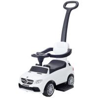乗用メルセデスベンツ AMG GLE63 押手付 ホワイト 乗用玩具 乗り物 おもちゃ 子供 キッズ 足けり 乗用 | BABYISH