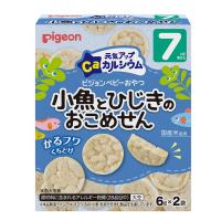 ピジョン 元気アップカルシウム 小魚とひじきのおこめせん 7ヵ月頃からのベビーおやつ お菓子 13368 