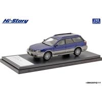 Hi-Story 1/43 SUBARU LEGACY Lancaster 6 (2001) ノーティックブルー・マイカ/クオーツグレー・オパール | バックファイヤ