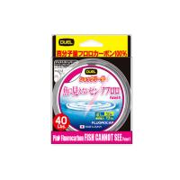 デュエル　魚に見えないピンクフロロ　ショックリーダー　50m　12Lbs-20Lbs　DUEL　 | バックラッシュYahoo!店