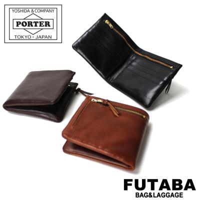 PORTER メンズ二つ折り財布（収納カード枚数：20〜30枚未満