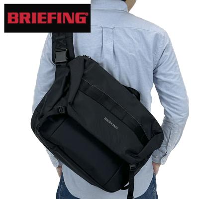 週末限定セール　 新品未使用!　BRIEFING メッセンジャーバッグ 黒 BRIEFING メッセンジャーバッグ 黒 公式】 DSBK メッセンジャー