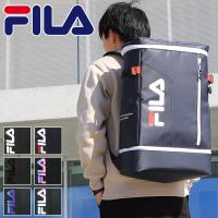 FILA フィラ サイン スクエアリュック デイパック リュックサック バックパック 35L 7763 B4 2層 撥水 PC収納 メンズ レディース ジュニア 高校生 中学生 | BAG SHOP ARR