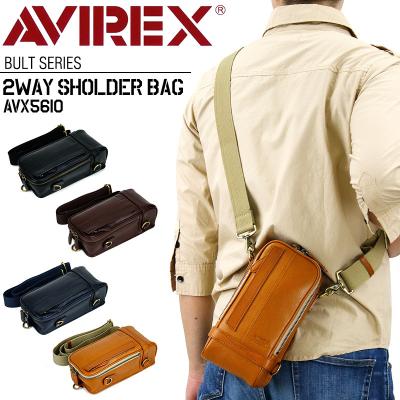 AVIREX ボディバッグ（バッグ、小物素材：本革、レザー）の商品一覧