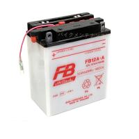 古河電池 FB12A-A センサー付 開放型バッテリー 互換 ユアサ YUASA YB12A-AK フルカワバッテリー FB 専用液付 エリミネータ | バイクバッテリーバイクパーツ博士