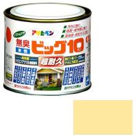 アサヒペン Asahipen 水性ビッグ10多用途 1／5L クリーム色 | World Free Store