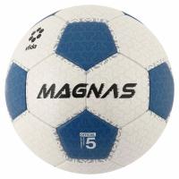 スフィーダ サッカーボール MAGNAS （土用） 5号球 ホワイト ブルー サーマル製法 検定球 SB23MN03-BLUE | 野球・サッカーの専門店BallClub