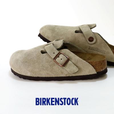 極美品 ビルケンシュトック 41 26.5 ボストン サンダル スエード トープ ビルケンシュトック BIRKENSTOCK レディース サンダル Arizona (トープ