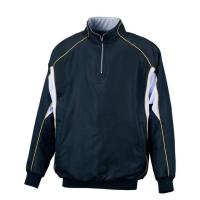 ゼット（ZETT） 野球 長袖 中綿 ハーフジップジャンパー ジャケット