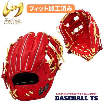 Zeems 軟式グローブ（色：レッド系）｜グローブ｜野球｜スポーツ