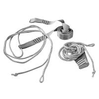 コクーン ハンモックストラップウルトラライト グレー ／ ツリーストラップ 2本セット キャンプ UL 超軽量 収納袋付 簡単設営 | アウトドアショップベースキャンプ