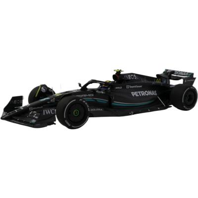 ミニチャンプス F1 メルセデスGP 1/18 ニコ・ロズベルグ ミニカー 遅ればせながら…ﾒﾙｾﾃﾞｽAMG W07 ｱﾌﾞﾀﾞﾋﾞGPﾛｽﾞﾍﾞﾙｸﾞ ｵﾘｼﾞﾅﾙ台紙