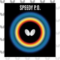 バタフライ(Butterfly) 卓球 ラバー スピーディ PO 表ソフト 高弾性(スピード) 00260 | BAXON SHOP 本店