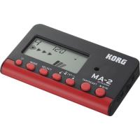 KORG(コルグ) メトロノーム MA-2 BKRD ブラックレッド 吹奏楽 ブラスバンド オーケストラ ギター 声楽 アカペラ 個人練習に最適 100時間連続稼働 軽量 コンパク | BAXON SHOP 本店