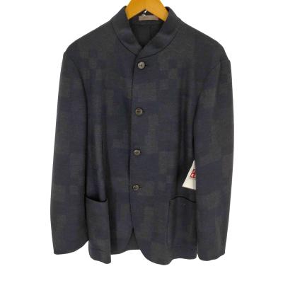✳︎ARMANI COLLZIONI✳︎ 紺色ジャケット/Mサイズ/ボタンスペアあり ARMANI COLLEZIONI アルマーニ ジャケット メンズ コットン