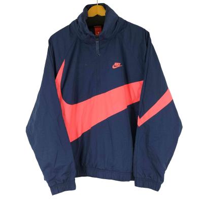 Nike ナイロンジャケット SWOOSH 希少な青 NIKE swoosh ナイロンジャケット｜Yahoo!フリマ（旧
