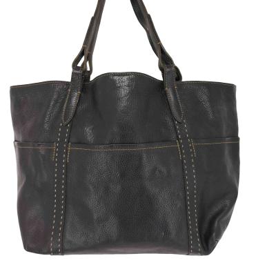 dan genten 黒 レザー トートバッグ TOSCA MEN モダナイズされたデザインと革ならではの充足感 | くらしのgenten