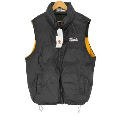 【新品・未使用】ファーストダウン ダウン ベスト リバーシブル ファーストダウン ダウンベスト リバーシブル メンズウェア