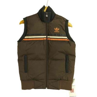 adidas ダウンベストジャケット　ブラウン ブラウン（茶色）系 M adidas(アディダス) ダウンベスト(メンズ