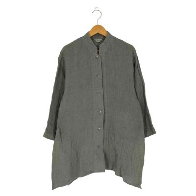 【美品】群言堂　根々　石見銀山　ガンクラブチェック　コットンウールワンピース 美品】群言堂 根々 石見銀山 ガンクラブチェック コットンウール