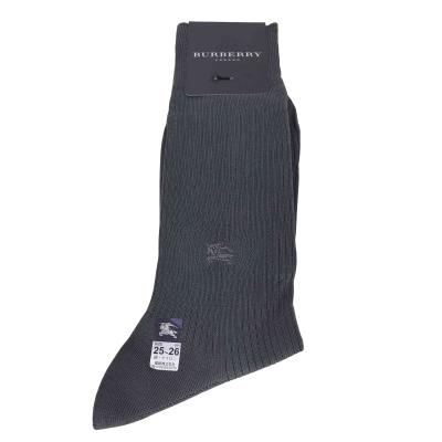②【生産終了/早い者勝ち】バーバリー メンズ ワンポイント 黒 ソックス 靴下 ①【生産終了/早い者勝ち】バーバリー メンズ ワンポイント 黒