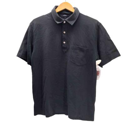 【新品】バーバーリー ロンドン XL ポロシャツ 黒 希少 レディース ゆったり 新品】バーバーリー ロンドン XL ポロシャツ 黒 希少 レディース