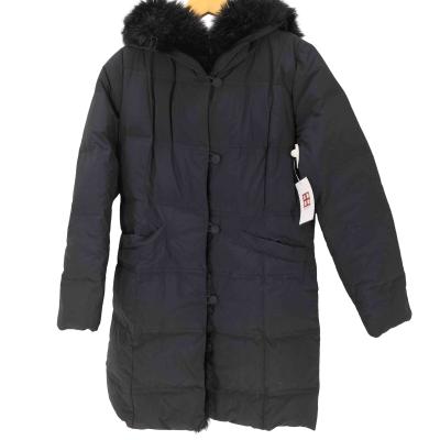 値下げ！美品　DoCLASSE　ロングダウンコート　黒　ブラック　XL DoCLASSE（レディースダウンコート、ダウンジャケット）｜コート