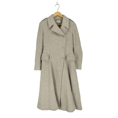 rienda    ターンカラーガウンコート RANAN（ラナン） コート アウター ウール調ビッグカラーガウンコート