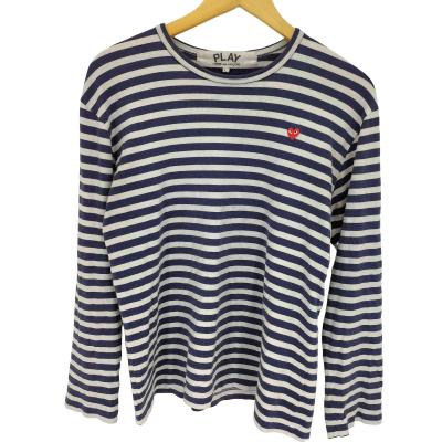 コムデギャルソン Tシャツ ボーダー（PLAY COMME des GARCONS）の