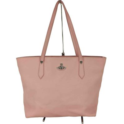 【美品】ヴィヴィアンウエストウッド トートバッグ レザー オーブ ピンク A4可 Vivienne Westwood レディーストートバッグ｜バッグ｜ファッション