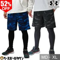 ハーフパンツ メンズ アンダーアーマー UAテック ベント ショーツ プリント スポーツ ショートパンツ ショーツ ハーパン 吸汗速乾 ストレッチ 1376957 | 野球用品ベースボールタウン