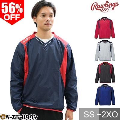 ローリングス 野球 90年代 ウォームアップVネックプルオーバー L 古着 90年代 ローリングス Rawlings MLB NEW YORK YANKEES