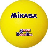 5/10以降発送予定 ミカサ スポンジドッジボール 軽量約135g 黄 STD-18-Y | 硬式・ソフトテニスのテニチャン