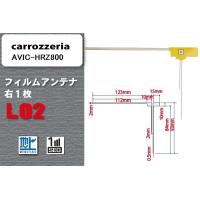 地デジ カロッツェリア carrozzeria 用 フィルムアンテナ AVIC-HRZ800  対応 ワンセグ フルセグ 高感度 受信 高感度 受信 | U1 STORE