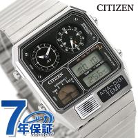 シチズン レコードレーベル アナデジテンプ 腕時計 クロノグラフ 温度計 アナログ デジタル JG2101-78E CITIZEN | Infinitown