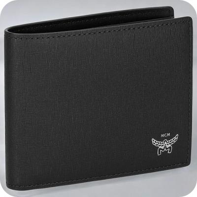 MCM 二つ折り財布 ブラック レザー メンズ 財布・ウォレット｜MCM（エムシーエム）公式サイト