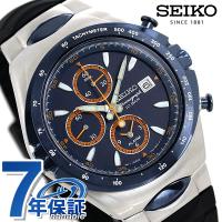 セイコー ジウジアーロ マッキナスポルティーバ 流通限定モデル 腕時計 SNAF85PC SEIKO ブルー×ブラック | Infinitown