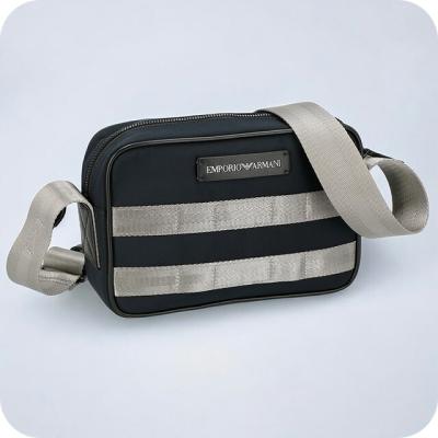 アルマーニショルダーバッグメンズ（メンズバッグ）（色：ネイビー系