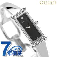 グッチ バングル 時計 レディース GUCCI 腕時計 ブランド 1500 1Pダイヤ ブラック YA015555 記念品 プレゼント ギフト | Infinitown