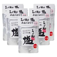 ろく助 塩 白塩 顆粒 130g 5個 ろくすけ 六助 ろく助の塩 | イルカ堂 Yahoo!店