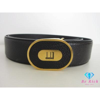 dunhill ダンヒル　ｄロゴ　レザー　ベルト　42/107 牛革　イタリア製 dunhill ダンヒル dロゴ レザー ベルト 42/107 牛革 イタリア製