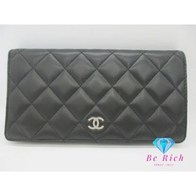 CHANEL シャネル マトラッセ 長財布 黒 ラムスキンのおすすめ人気商品