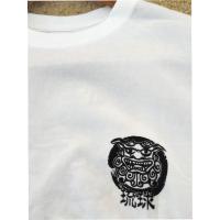 シーサーtシャツ ぐうたらシーサー 白 M L Ll 沖縄 全国送料無料 最新情報