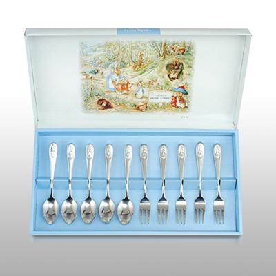 ピーターラビット スプーン＆フォークセット 10本 スプーン フォーク