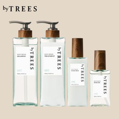 byTREES シャンプー トリートメント ヘアオイル ヘアミルク 4点セット